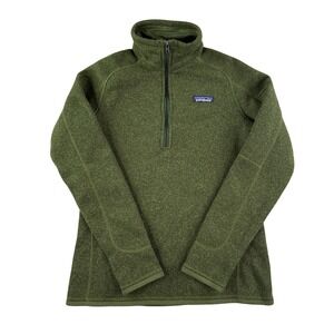 Patagonia Better Sweater Womens S Jacket Industrial Green Heathered Gorpcore